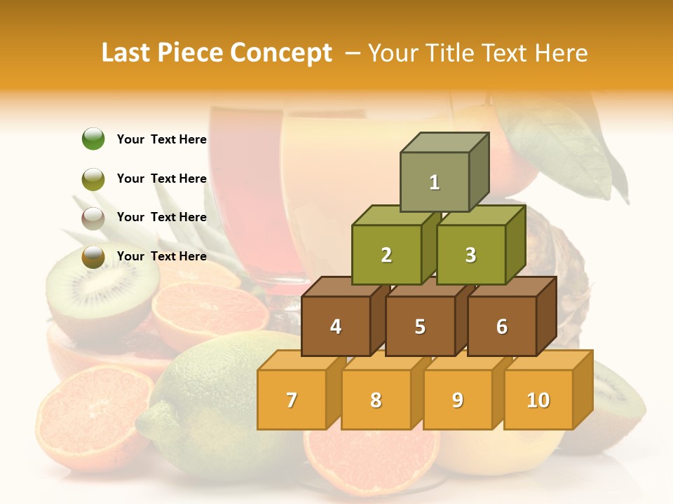 Fruits Juice PowerPoint Template