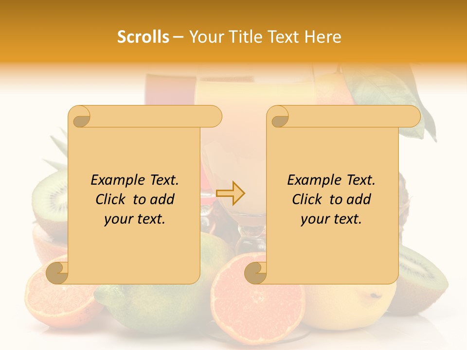 Fruits Juice PowerPoint Template