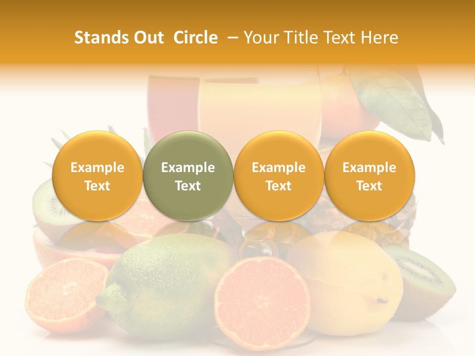 Fruits Juice PowerPoint Template
