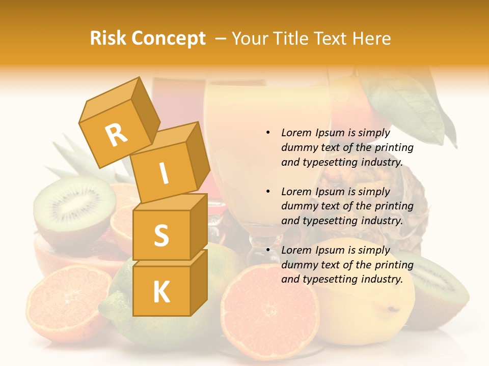 Fruits Juice PowerPoint Template