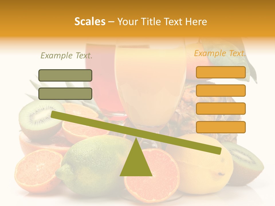 Fruits Juice PowerPoint Template