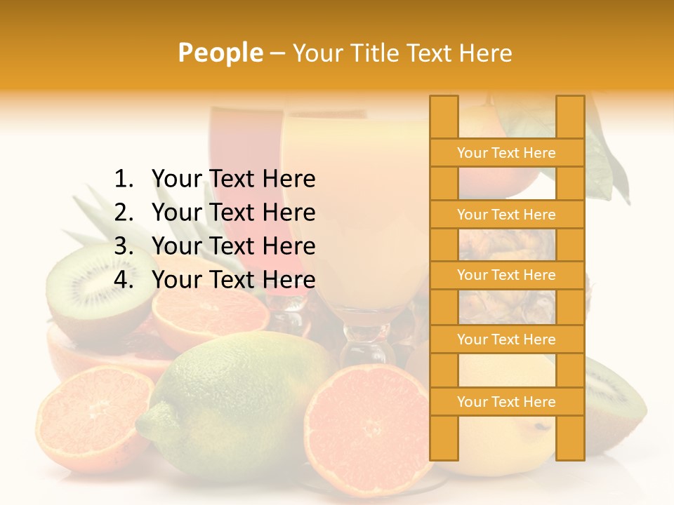 Fruits Juice PowerPoint Template