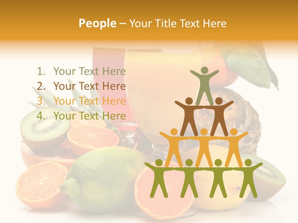 Fruits Juice PowerPoint Template