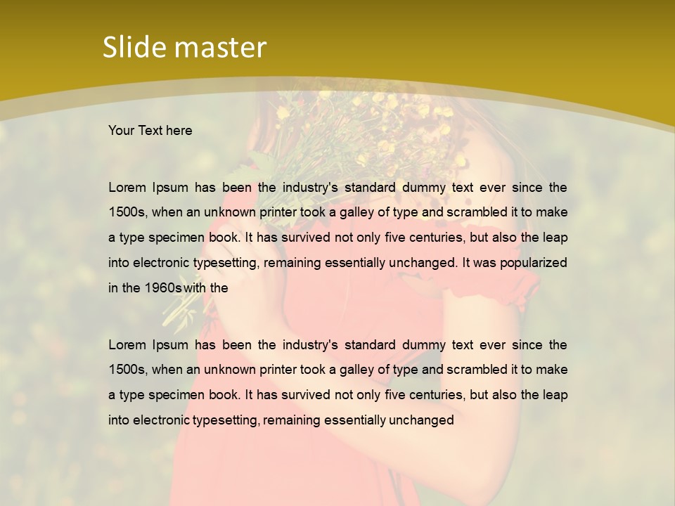 Relaxation Forest Serenity PowerPoint Template