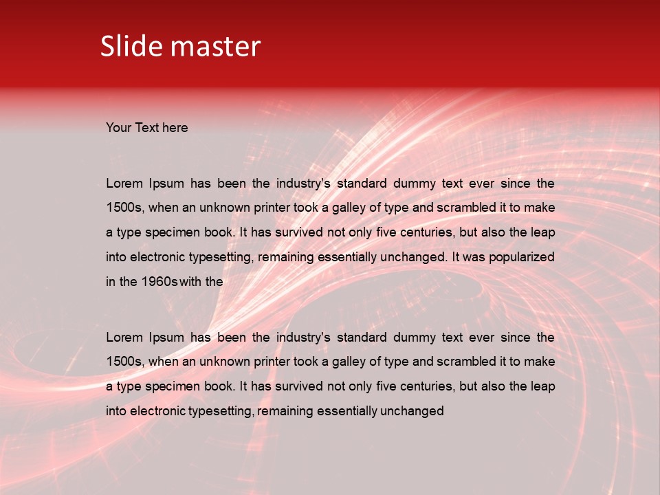 Art Computer Background PowerPoint Template