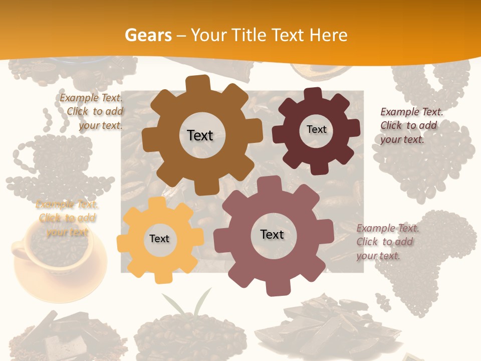 Chocolate Vector Download PowerPoint Template