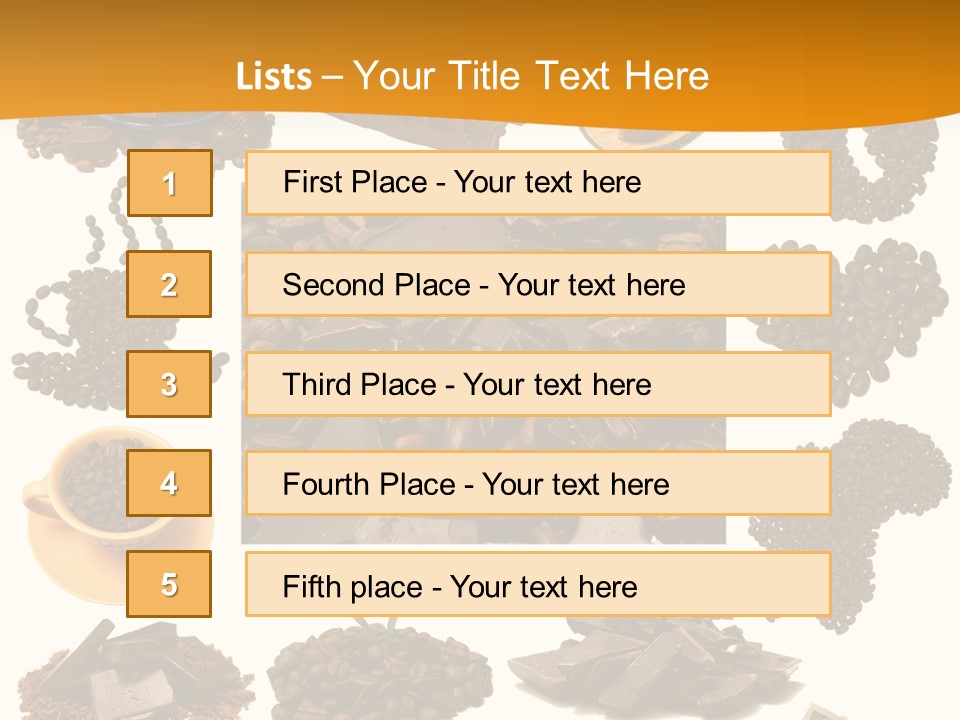 Chocolate Vector Download PowerPoint Template