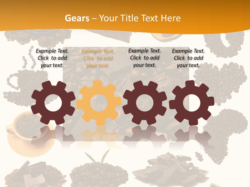 Chocolate Vector Download PowerPoint Template