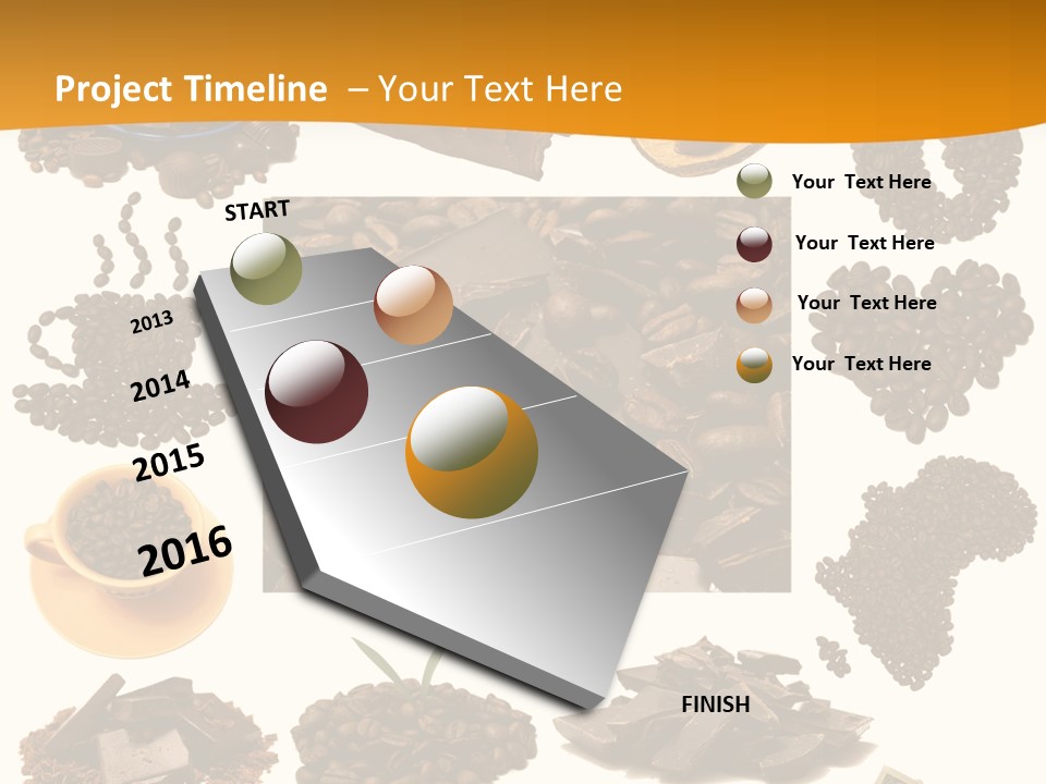 Chocolate Vector Download PowerPoint Template