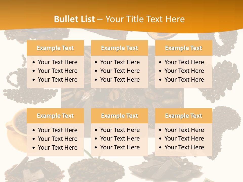 Chocolate Vector Download PowerPoint Template