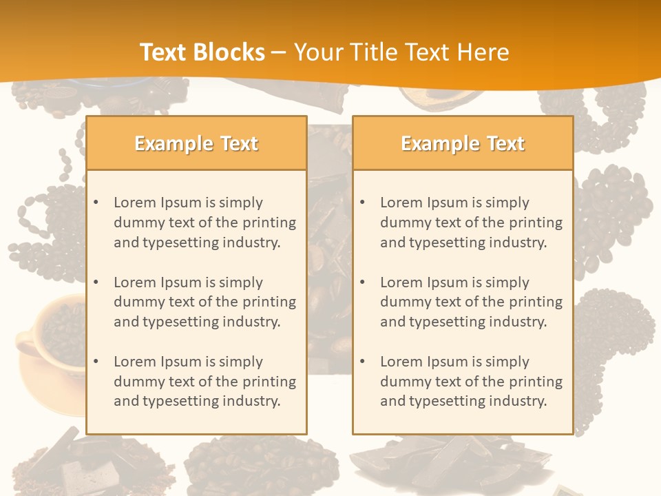 Chocolate Vector Download PowerPoint Template