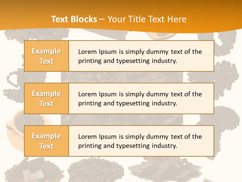 Chocolate Vector Download PowerPoint Template