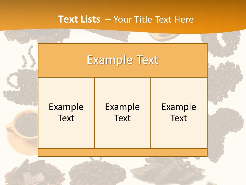 Chocolate Vector Download PowerPoint Template