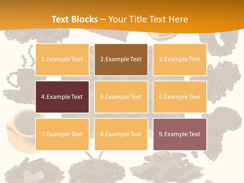 Chocolate Vector Download PowerPoint Template