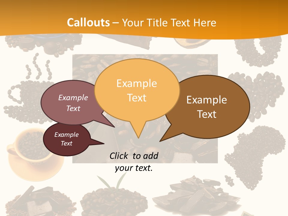 Chocolate Vector Download PowerPoint Template