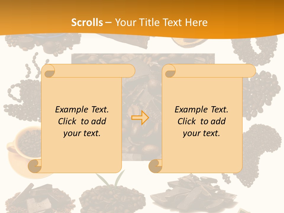 Chocolate Vector Download PowerPoint Template