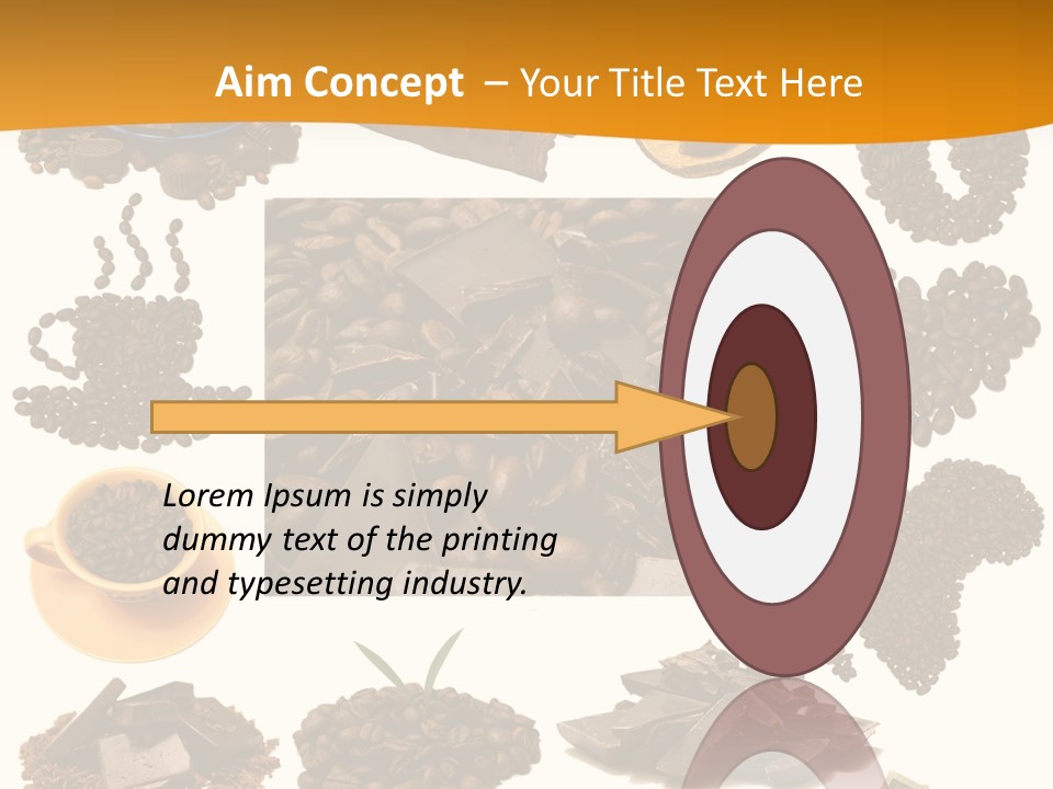 Chocolate Vector Download PowerPoint Template