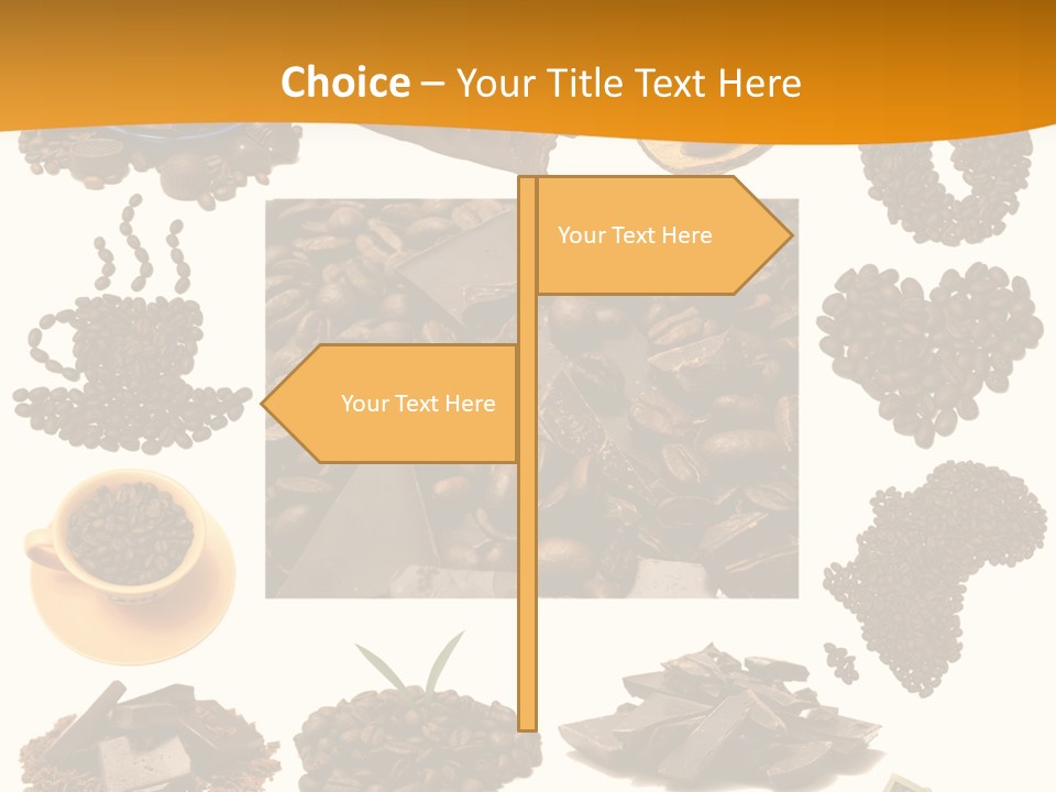 Chocolate Vector Download PowerPoint Template