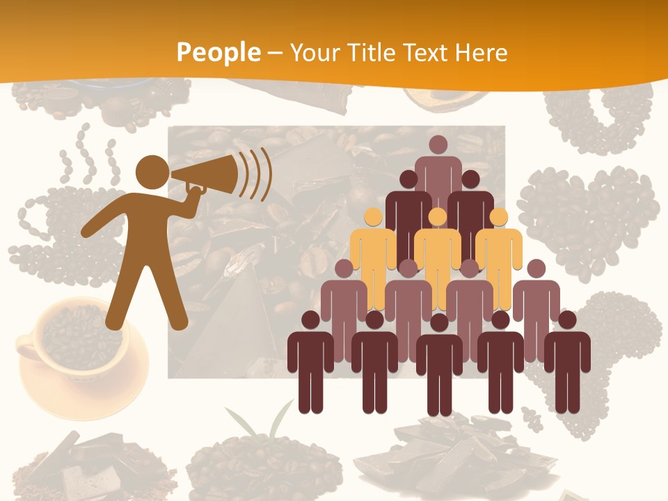 Chocolate Vector Download PowerPoint Template