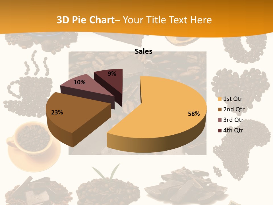 Chocolate Vector Download PowerPoint Template