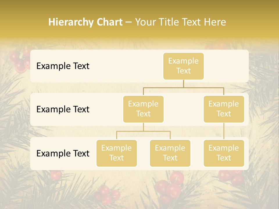 Old Christmas Card PowerPoint Template