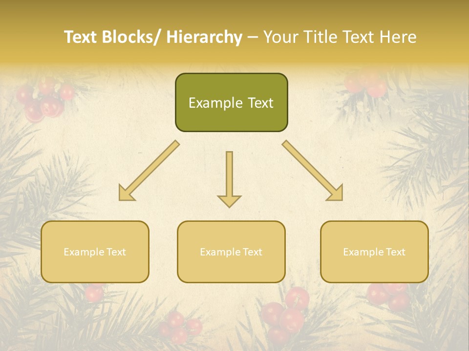 Old Christmas Card PowerPoint Template