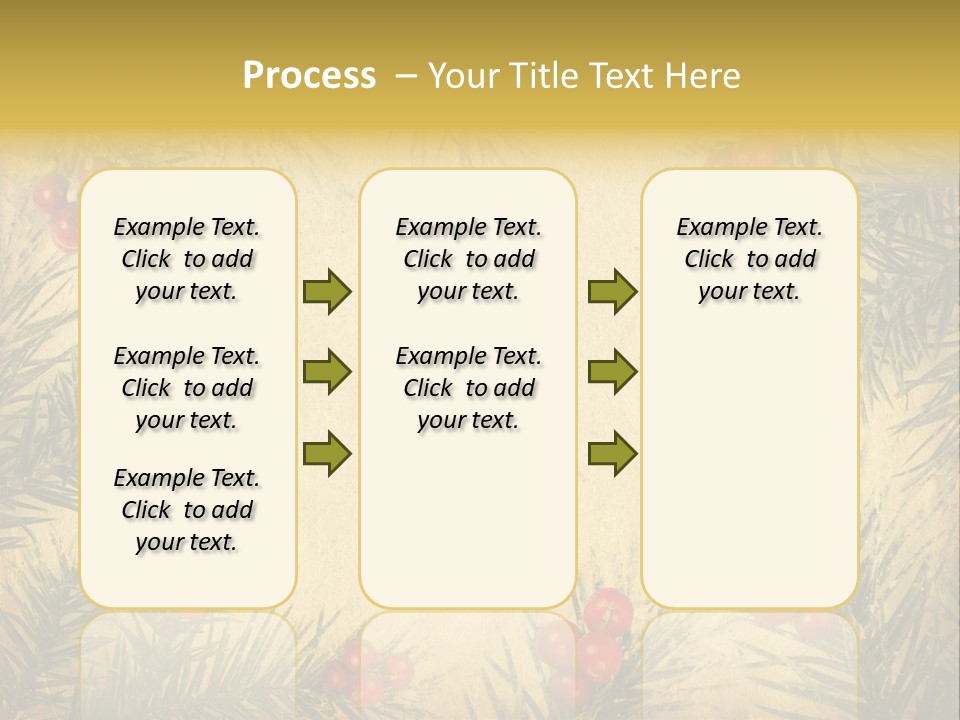 Old Christmas Card PowerPoint Template