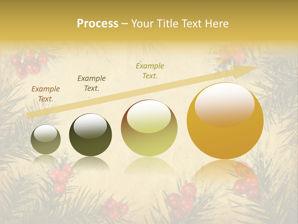 Old Christmas Card PowerPoint Template