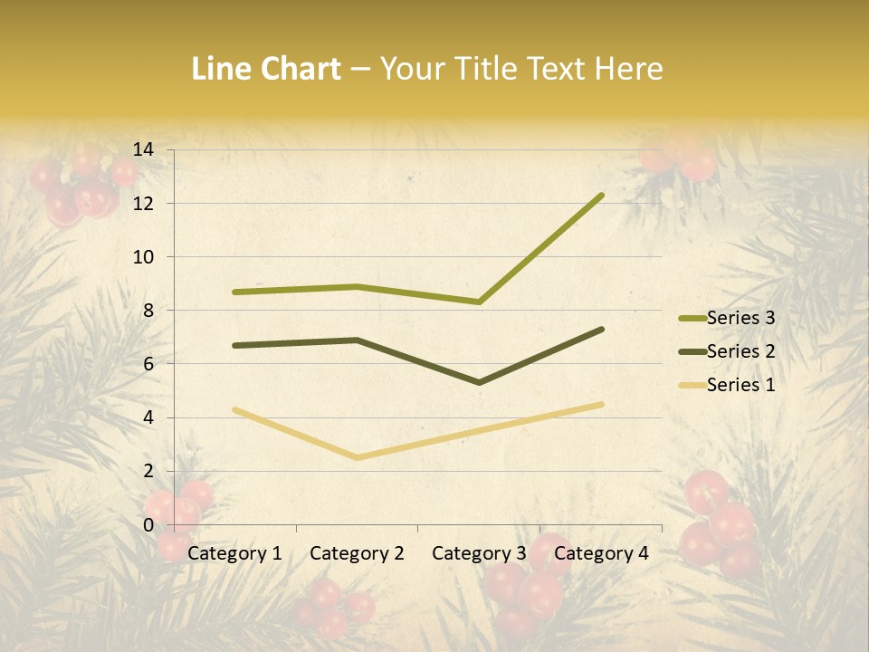 Old Christmas Card PowerPoint Template
