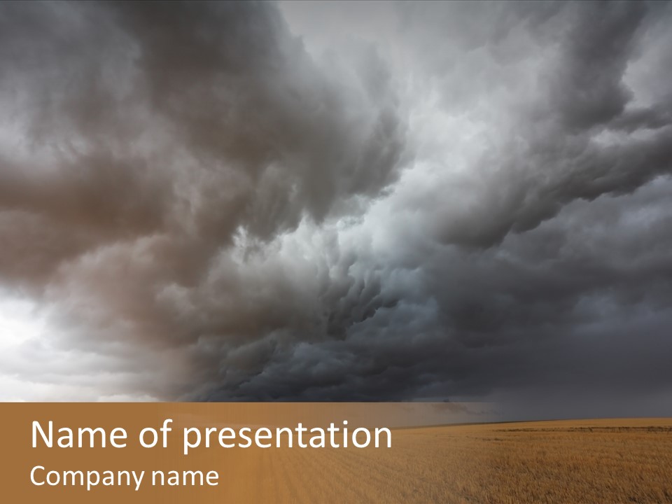 Storm PowerPoint Template
