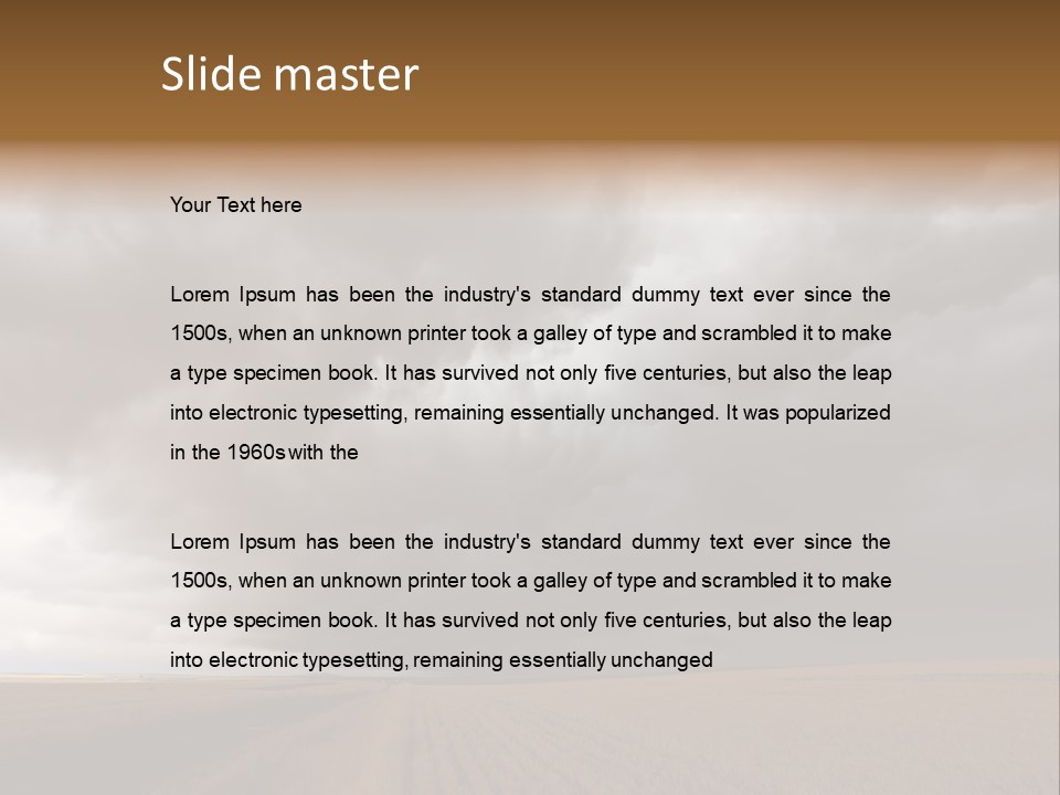 Storm PowerPoint Template