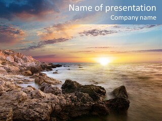 Beautiful Sea PowerPoint Template