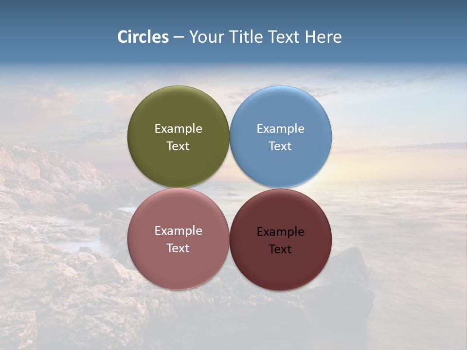 Beautiful Sea PowerPoint Template