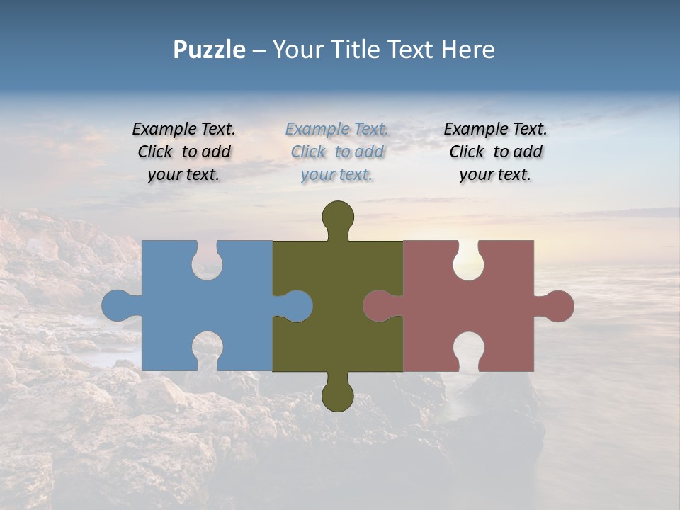 Beautiful Sea PowerPoint Template