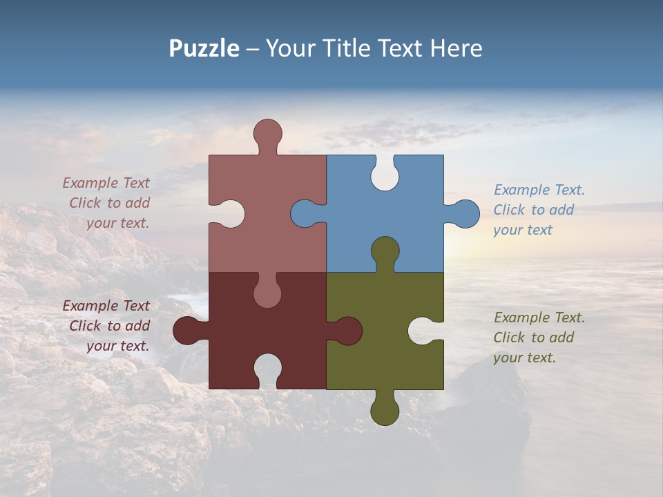 Beautiful Sea PowerPoint Template