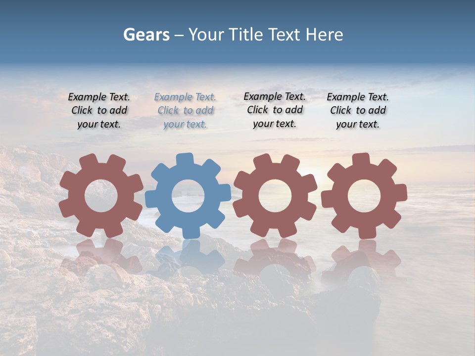 Beautiful Sea PowerPoint Template