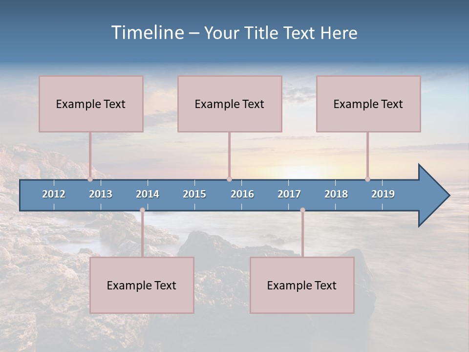 Beautiful Sea PowerPoint Template