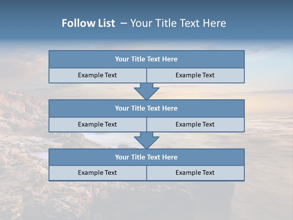 Beautiful Sea PowerPoint Template