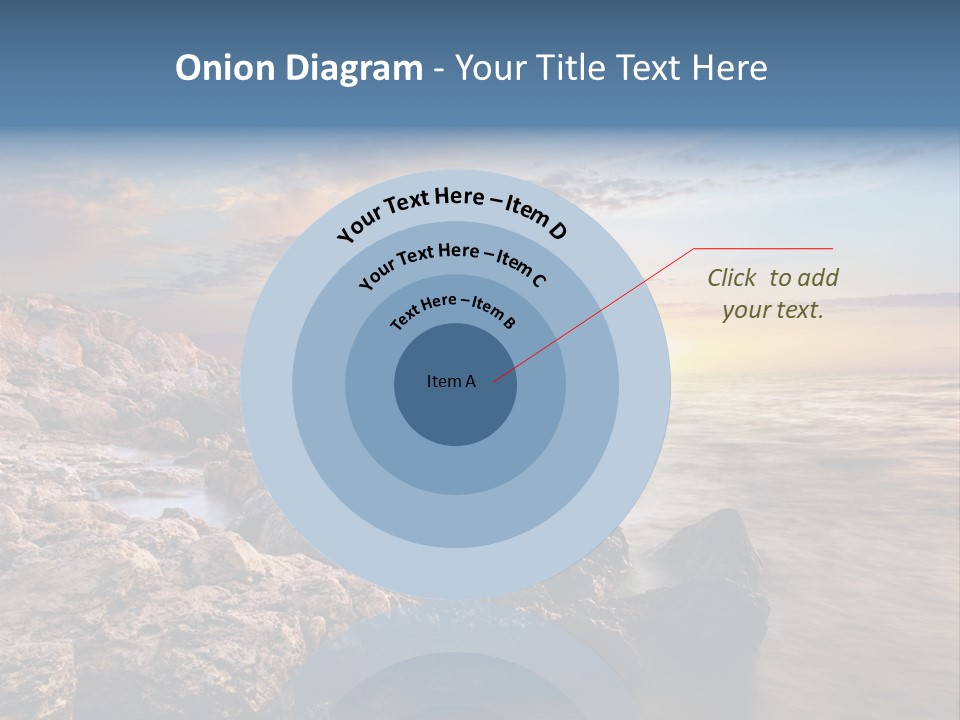 Beautiful Sea PowerPoint Template