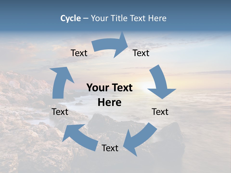 Beautiful Sea PowerPoint Template