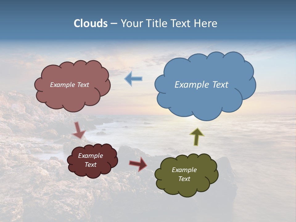 Beautiful Sea PowerPoint Template