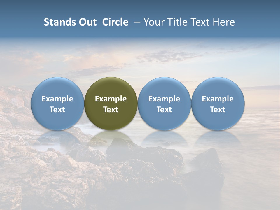 Beautiful Sea PowerPoint Template