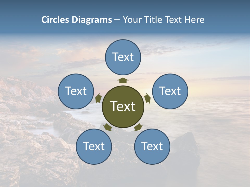 Beautiful Sea PowerPoint Template