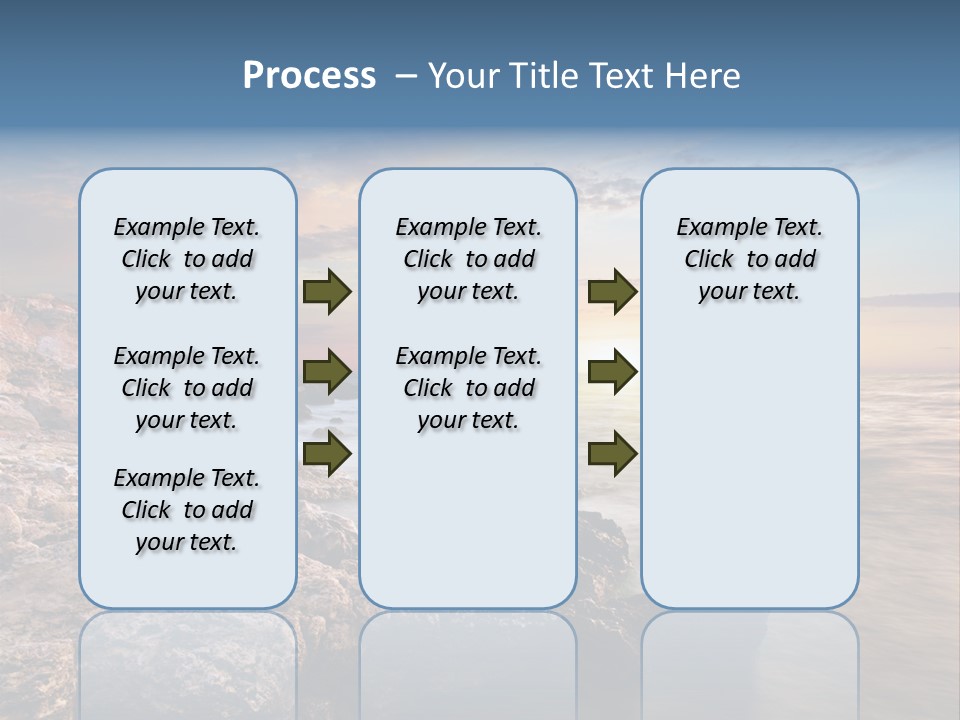 Beautiful Sea PowerPoint Template