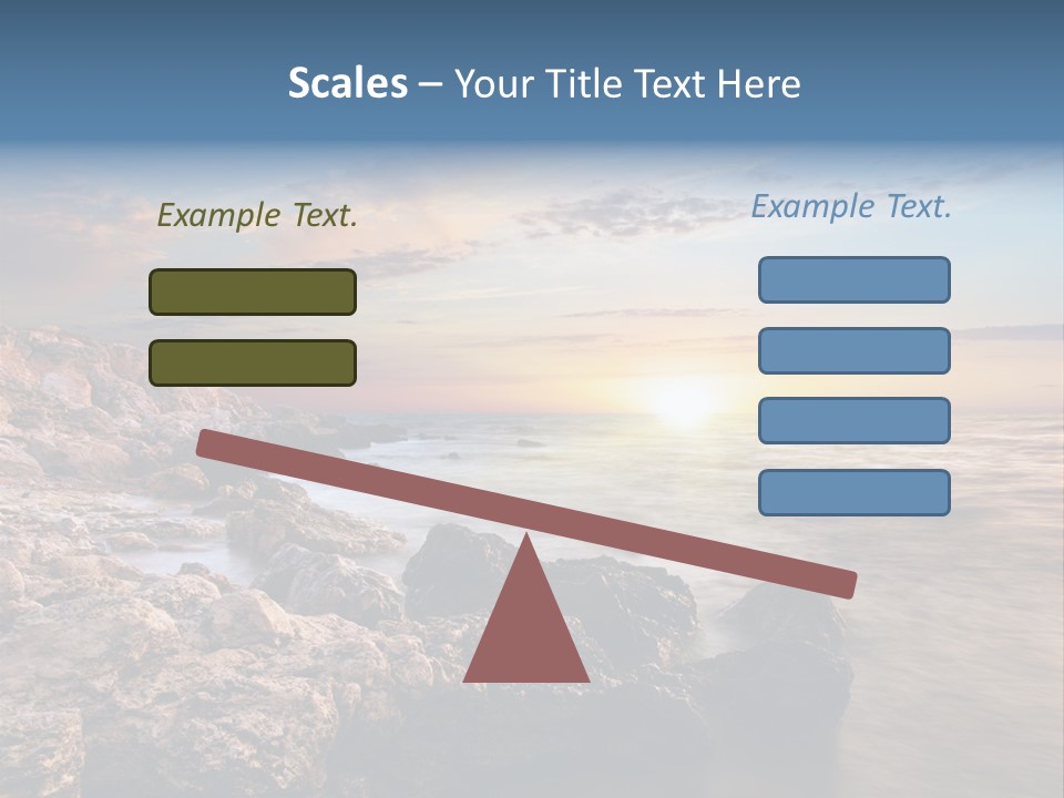 Beautiful Sea PowerPoint Template