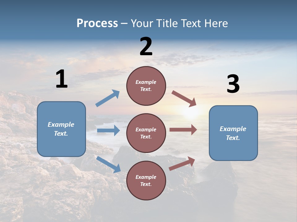 Beautiful Sea PowerPoint Template