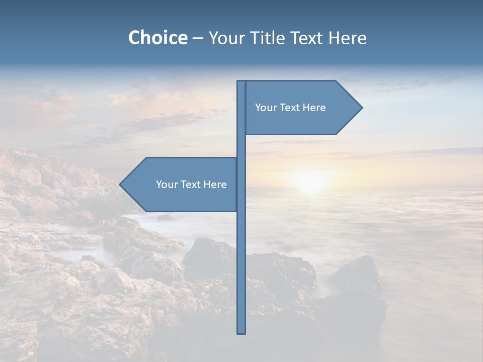 Beautiful Sea PowerPoint Template