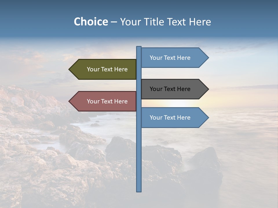 Beautiful Sea PowerPoint Template