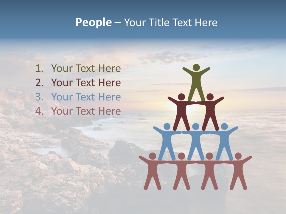 Beautiful Sea PowerPoint Template