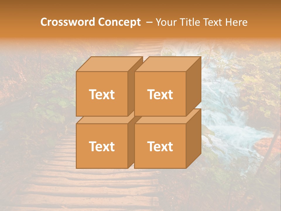 Waterfall Hd PowerPoint Template